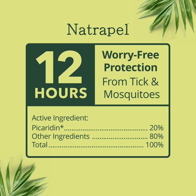 [Australia] - Natrapel Tick & Insect Repellent Eco-Spray - Bug Spray with 20% Picaridin - Family Protection Against Mosquitoes, Ticks & More - Up to 12 Hours of Protection - 6 oz (2 Pack) 6 Ounce ( Pack of 2) 