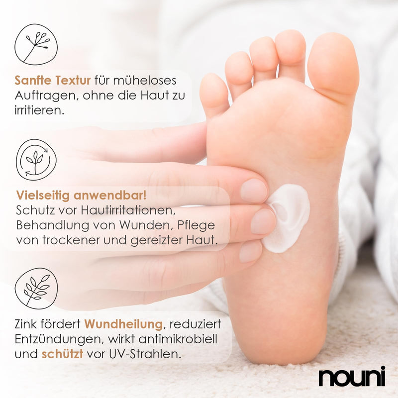 [Australia] - SOS wound protection cream + zinc 100ml bottom cream - protects soreness in the diaper area - intensive care for children's skin - without harmful additives | nouni 