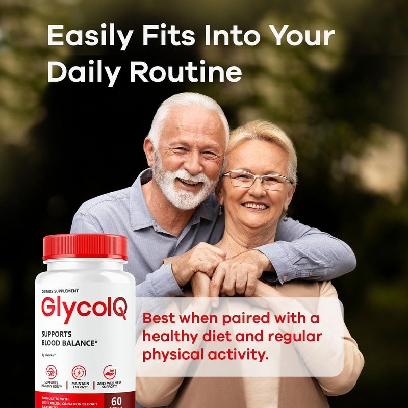 (3 Pack) GlycoIQ Capsules - Official Glyco IQ Support Supplement All Natural Premium Advanced Formula - Maximum Strength, GlycoIQ Multivitamin for Overall Health & Wellness, 180 Capsules for 3 Months