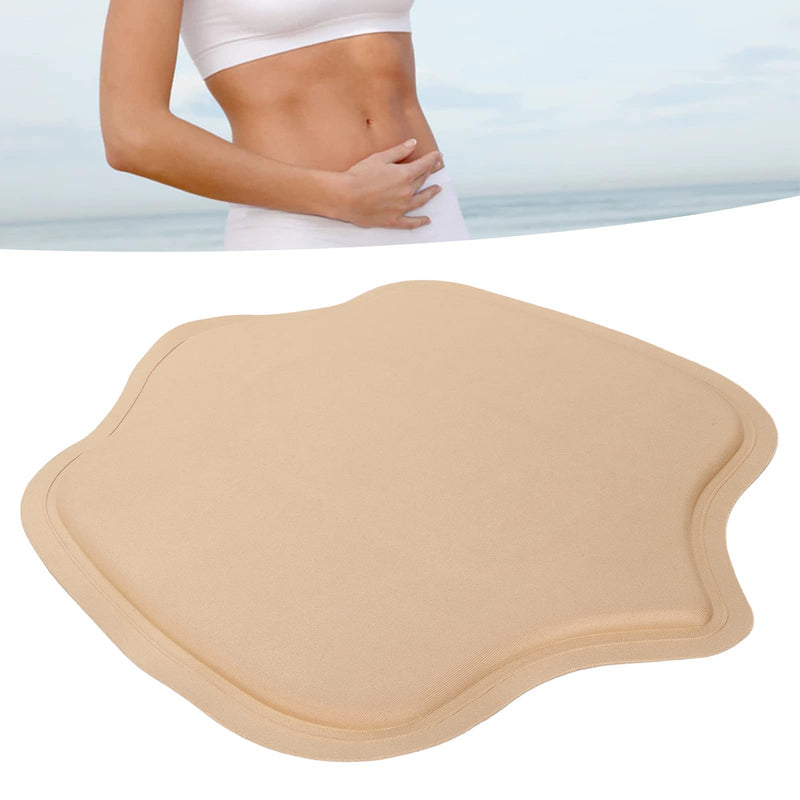 [Australia] - Abdominal Compression Plate, Abdominal Flattening, Preventing Discomfort, Foam Abdominal Plate, Skin-Friendly Molded Foam Abdominal Compression Plate Prevents Discomfort During (Beige) Beige 
