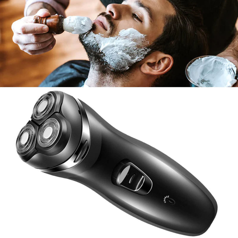 Rechargeable Men Electric Electric with Trimmer Beard Trimmer, Beard Trimmer, 3D Rotating Heads
