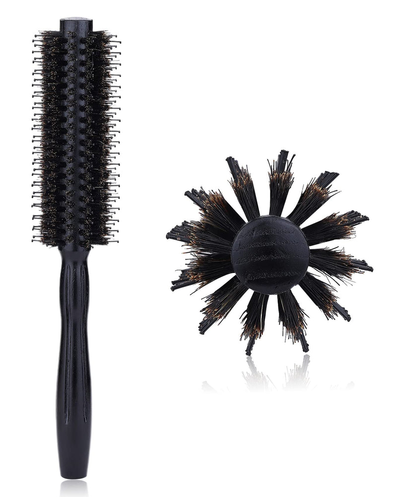 PERFEHAIR Round Hair Brush - 1.8 Inch, Boar & Nylon Bristle Volumizing Roller Hairbrush for Women or Men'S Short, Medium, Fine, Thin Hair Blow Drying Or Styling