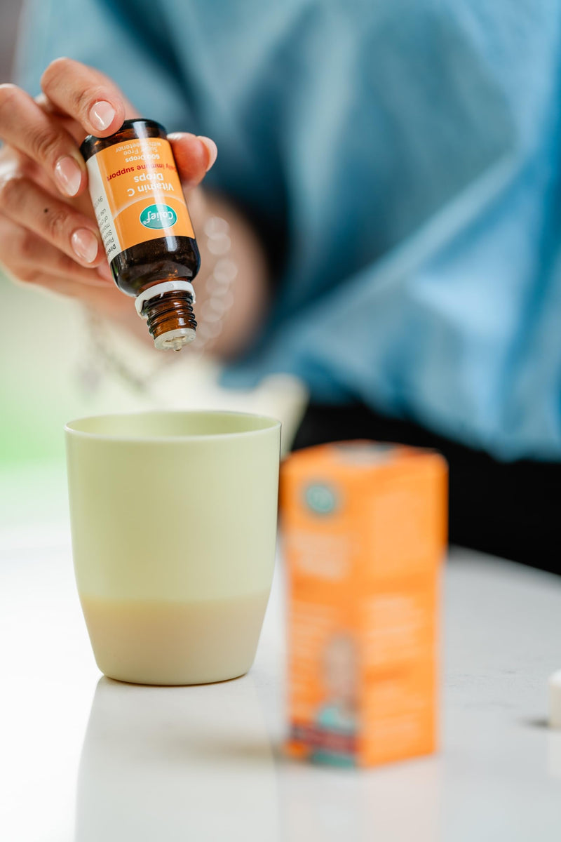 Colief Vitamin C Drops for Babies | Daily Immune Support for Infants Age +1 | Diary, Gluten and Preservative Free | Supports Development of Healthy Bones and Teeth | 600 Drops