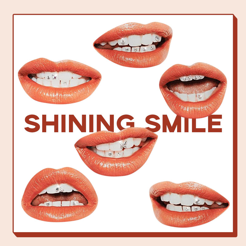 Nelikoo Tooth Gem Kit，Fashionable DIY Smile Jewelry Crystals Tooth Gems Kit for Teeth for Fashion & Parties