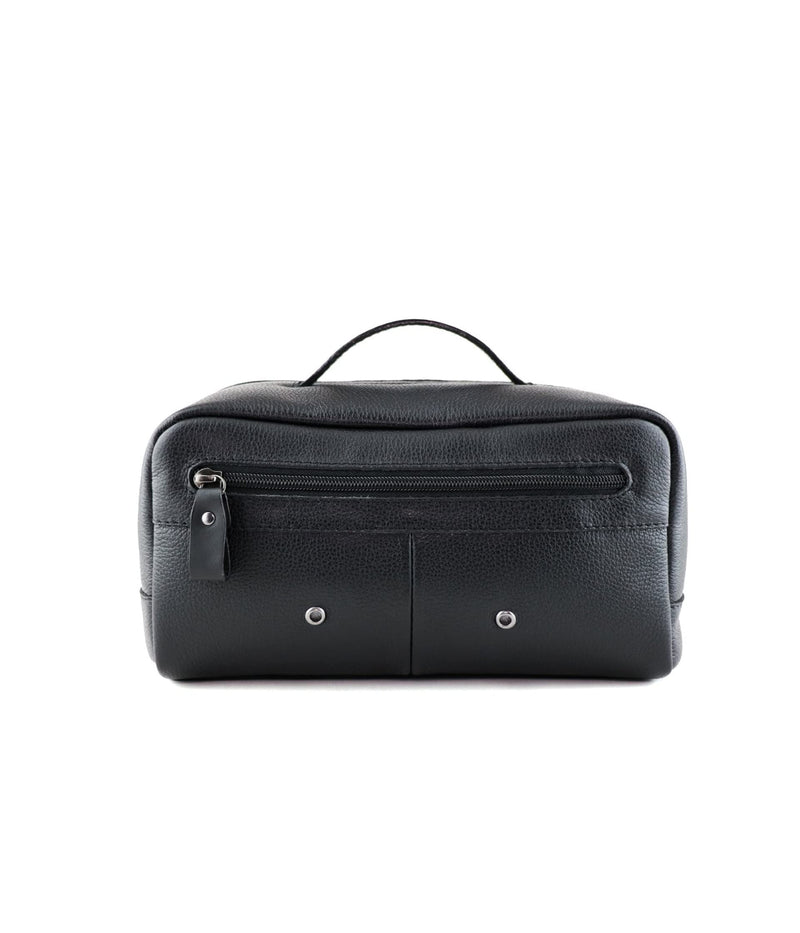 Marc Joseph New York Large Toiletry bag Black Grainy Calf One Size