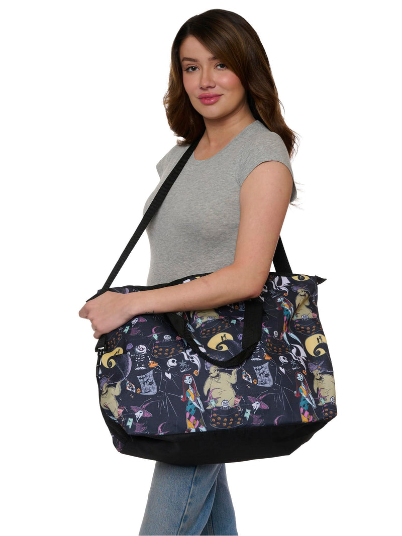 Disney Tote Duffel Bag Nightmare Before Christmas Weekender Skellington