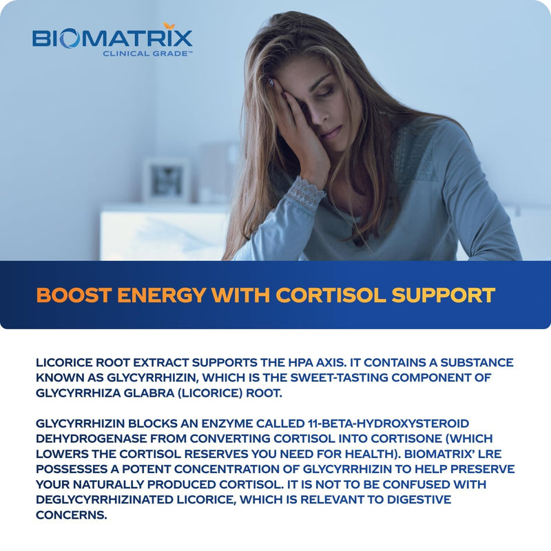[Australia] - BioMatrix Licorice Root Extract (1200 Drops 2 fl. oz) More Active Ingredient Than Competing Brands (0.87 mg Glycyrrhizin per Drop), Less Doses Needed, Concentrated, Raise Cortisol, Energy 