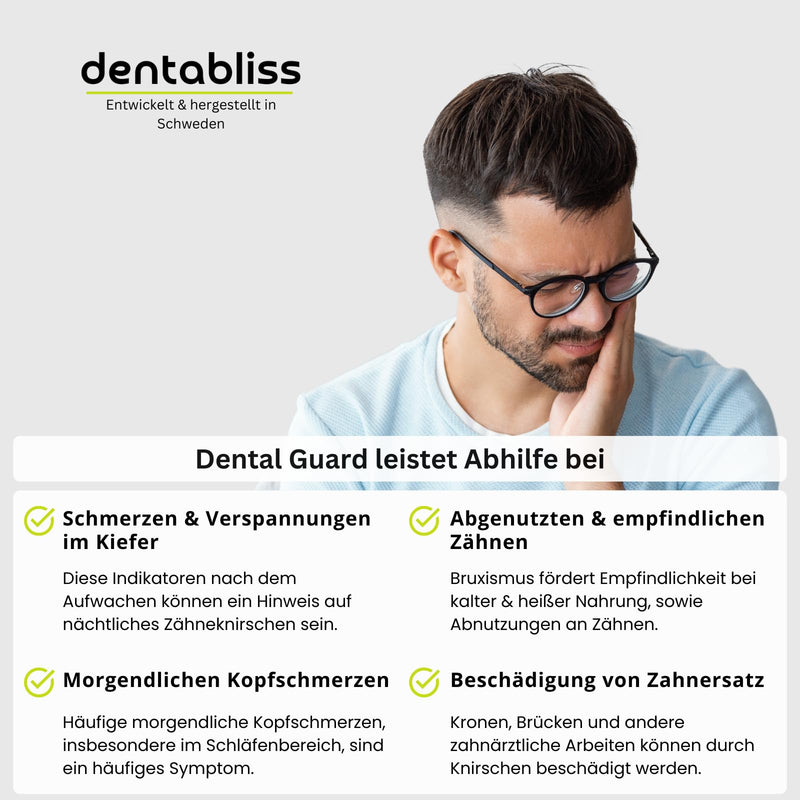 [Australia] - Dentabliss® x Beconfident® Bite Splint for Bruxism - Night Splint Against Teeth Grinding, Jaw Relaxation, Mouth Guard, BPA-Free, Anti-Grinding Dental Splint for Comfortable Protection 