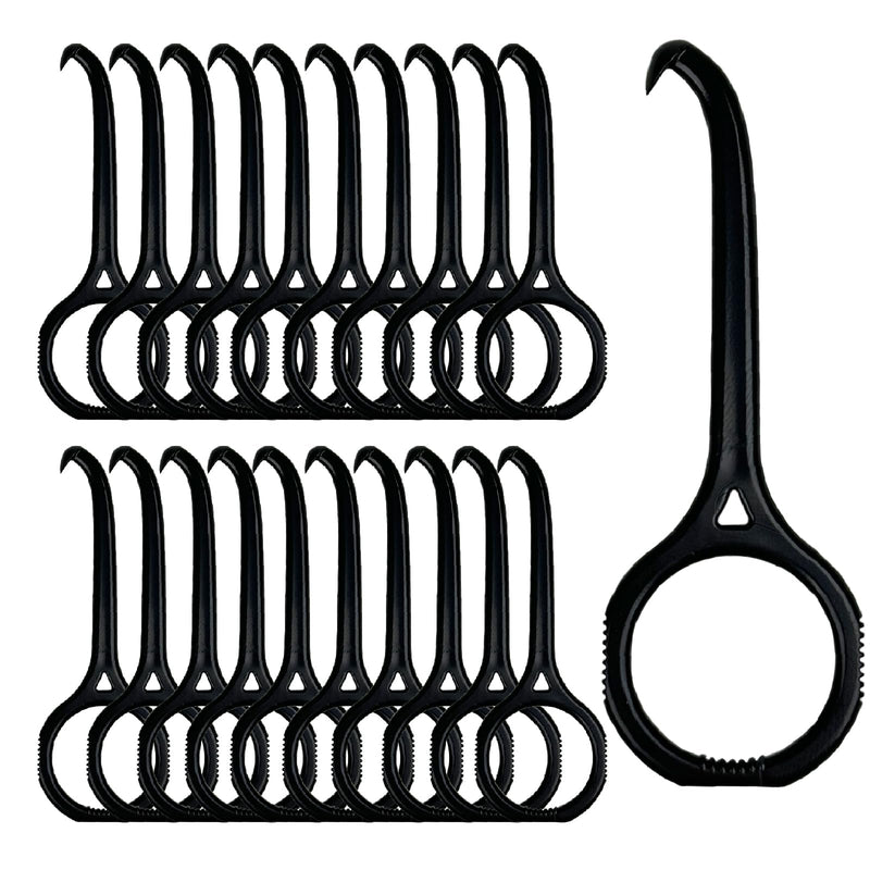 20PCS Aligner Removal Tool,Black Clear Aligner RemoverTools for Invisalign Removable Retainers, Aligners,Braces Removal Kit 20pcs Black