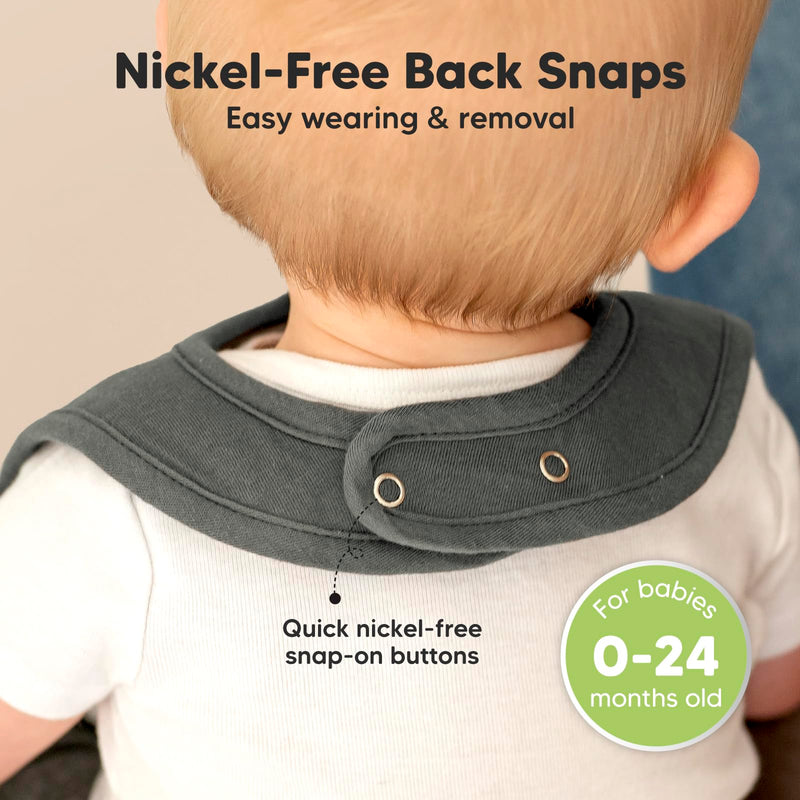 [Australia] - 8-Pack Organic Baby Bibs for Boy, Girl - Drool Bibs for Baby Boy, Bibs for Baby Girl, Baby Bibs for Girls, Boys, Baby Boy Bibs, Baby Girl Bibs, Baby Bib, Toddler, Infant Bibs, Cotton Bibs (Cruise) Cruise 