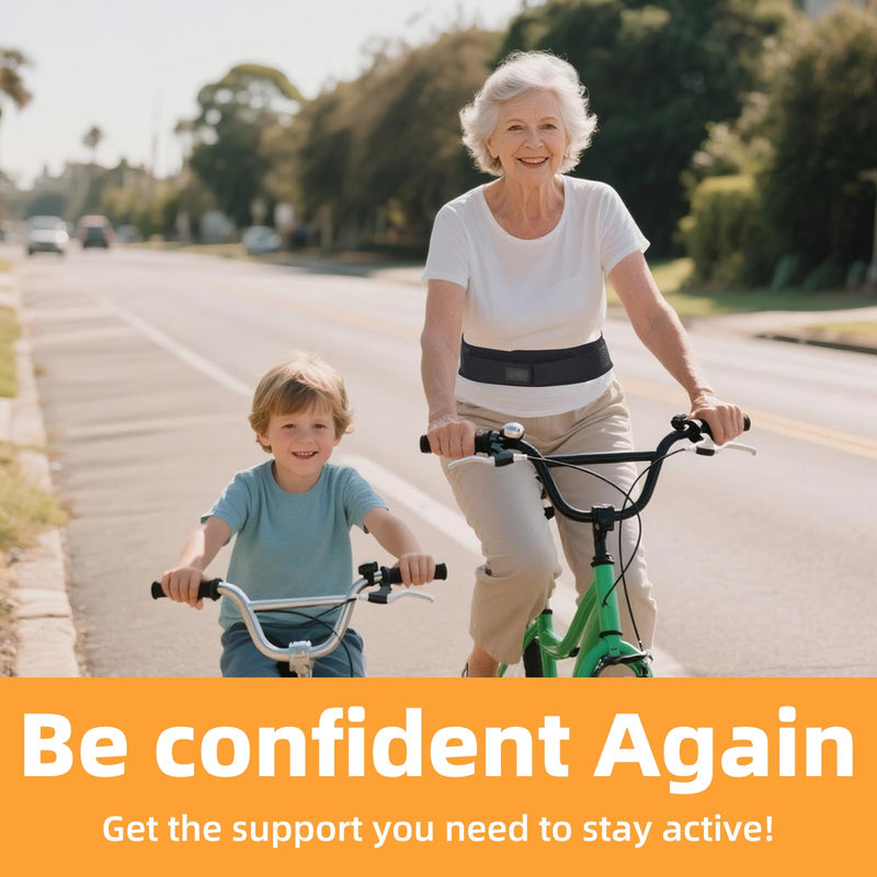 Sacroiliac Si Joint Hip Belt for Women and Men – Adjustable Sciatica Belt for Lower Back and Pelvic Support – 360° Anti-Slip SI Joint Brace for Pain Relief and Stability