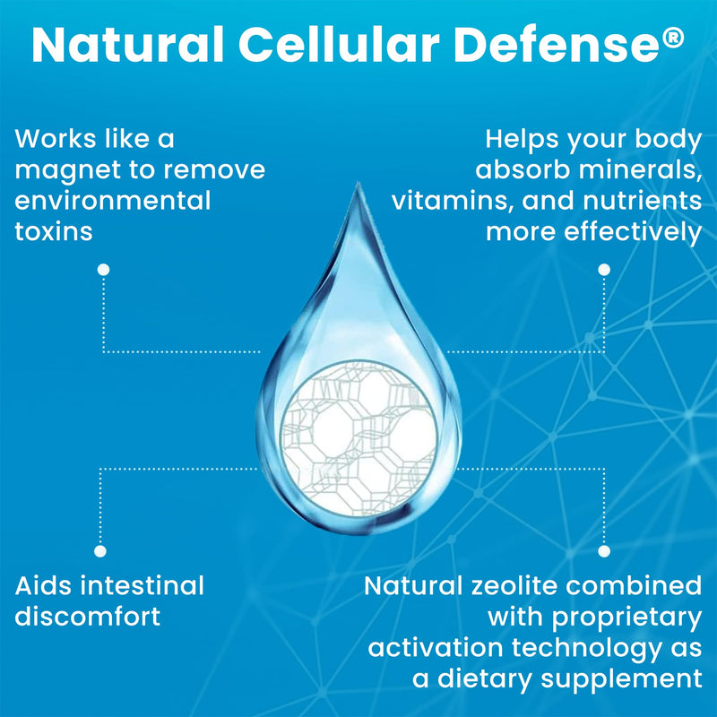 Natural Cellular Defense (NCD) Liquid Supplement, Advanced Mineral & Botanical Formula, Daily Immune & Cellular Wellness, Easy Absorption Drops, pH Balance, Cleansing (One .5 oz Bottle, 90 serv.) 1