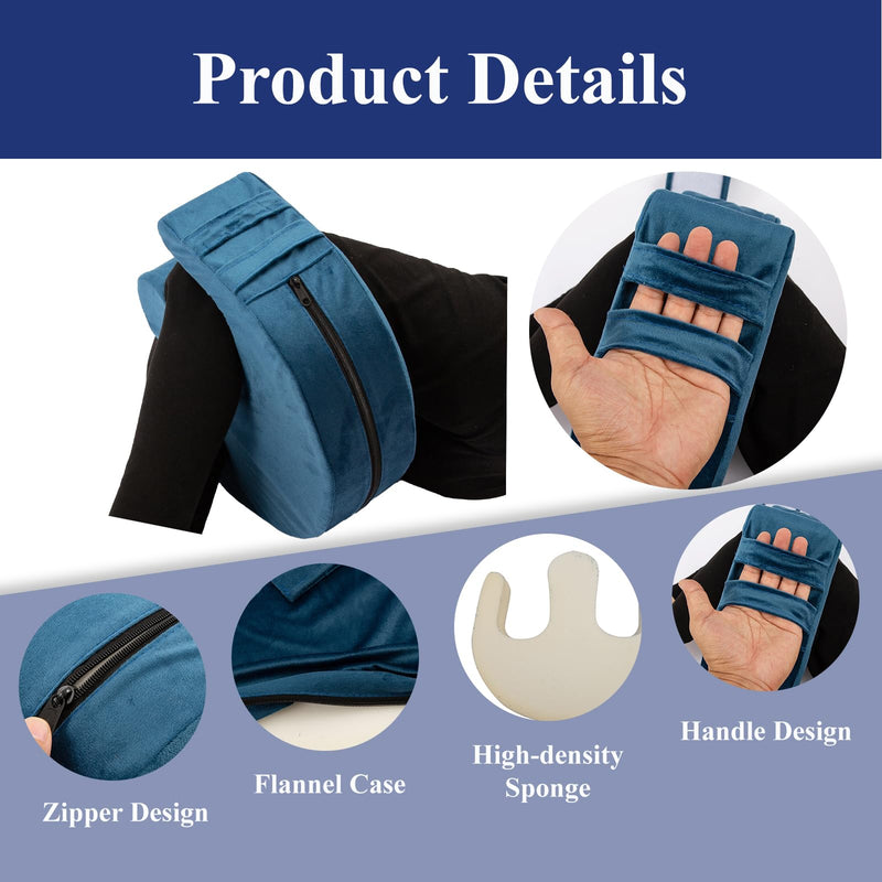 [Australia] - Bedridden Patient Turning Device,1pcs U Shape Nursing Pillow for Turning Prevent Muscle Atrophy,Caregiver Bed Ridden Patient Supplies,Nursing Care Aid for Bedridden Disabled Elderly,Paralyzed 