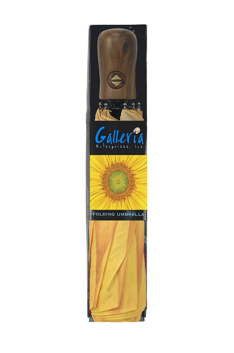 Galleria's Folding Umbrella Prints Sunflower