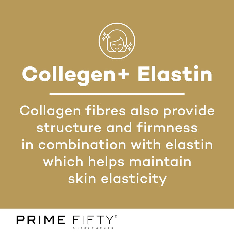Prime Fifty Liquid Collagen 5,000mg, 14 x 15ml Sachets – Passion Fruit Flavour – Bio-Marine Collagen Supplements for Women – Biotin, Retinol, Selenium & Vitamins A, D, C & B12