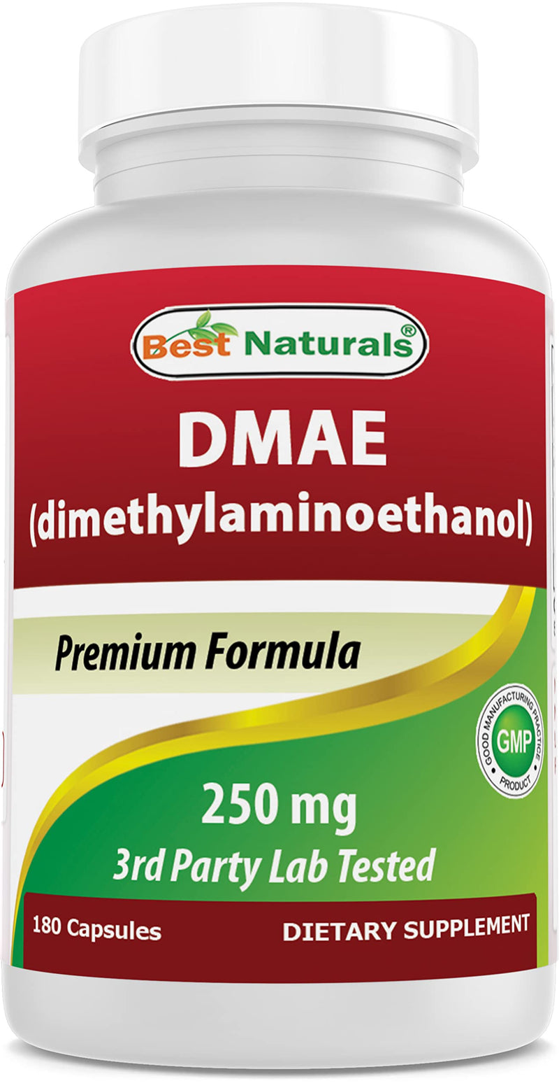 [Australia] - Best Naturals DMAE Supplement 250 mg & Vitamin B1 as Thiamine Mononitrate 100 mg 
