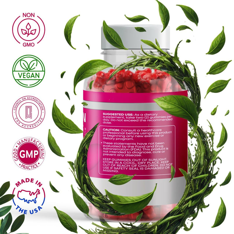 [Australia] - Quercetin Gummies - 2500MG Quercetin with Bromelain L-theanine & Zinc - Pure Supplement for Immune System Lung and Allergy Support - Immunity Booster Vegan Supplements for Kids & Adults - Made in US 