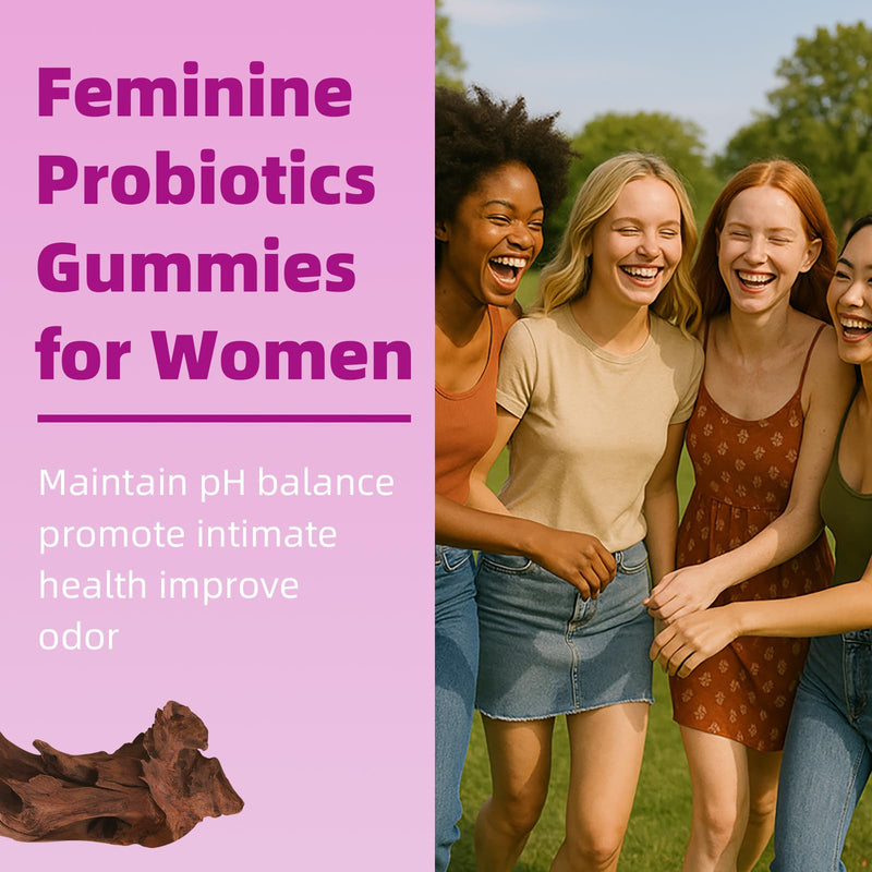 [Australia] - Her Juicy Feminine Probiotics Gummies for Women ‚Äì Tropical Pineapple Flavor | Supports pH Balance, Digestive & Immune Health | with Slippery Elm | 60 Gummies (1 Pack) 60 Count (Pack of 1) 