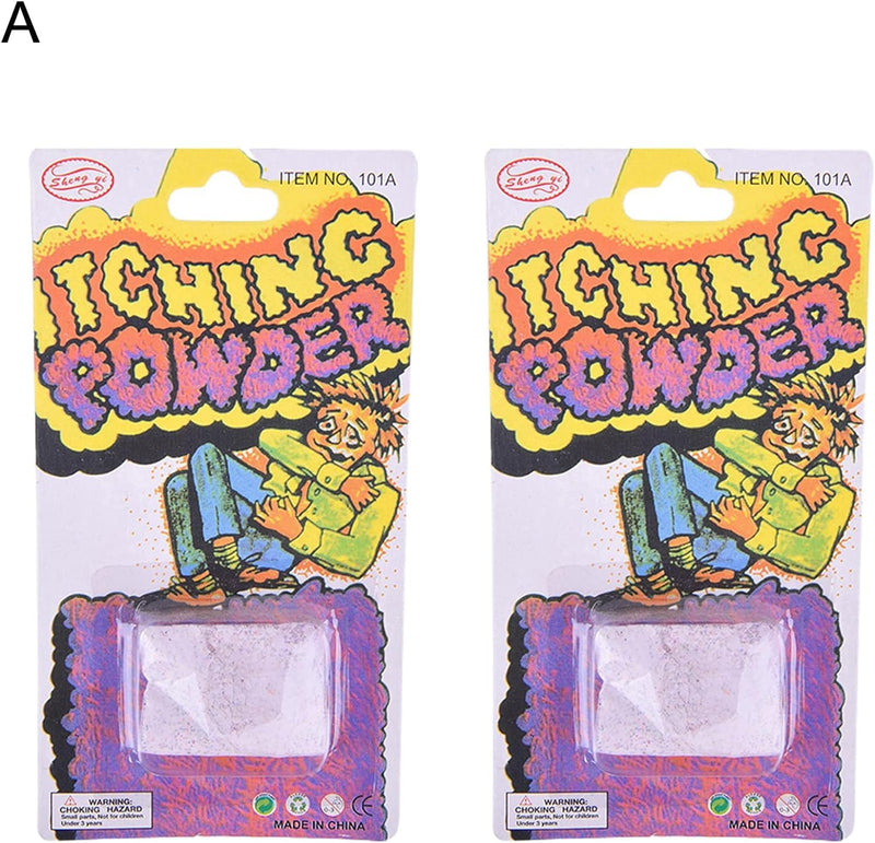 [Australia] - 2Pcs Purple Helpful Funny Itching Powder Safe Broken Glass Itching Powder Feminine Powders Feminine Care 
