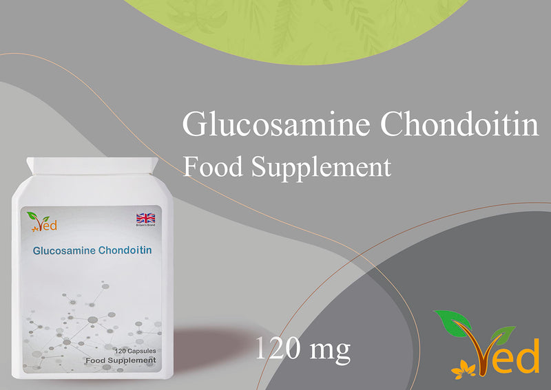 Glucosamine and Chondroitin High Strength Supplement - Advanced Glucosamine Sulphate Formula for Joint Health and Mobility - Supports Cartilage and Muscle Recovery