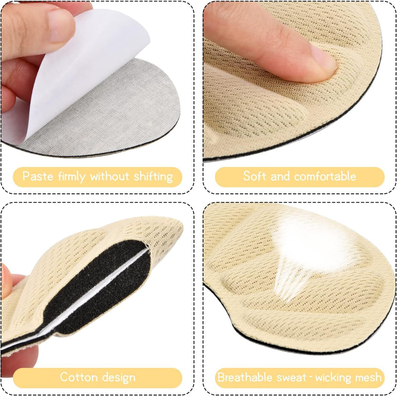 [Australia] - SHSHbuy Heel pads, 3 pairs of heel protectors for shoes, self-adhesive heel cushions, shoes, heel repair, heel pads for high heels, leather shoes, sneakers 