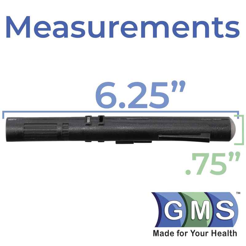 [Australia] - GMS Syringe Case - Portable Travel Insulin Carrying Case for Pre-filled Syringes (2 Pack) (Black) Black 