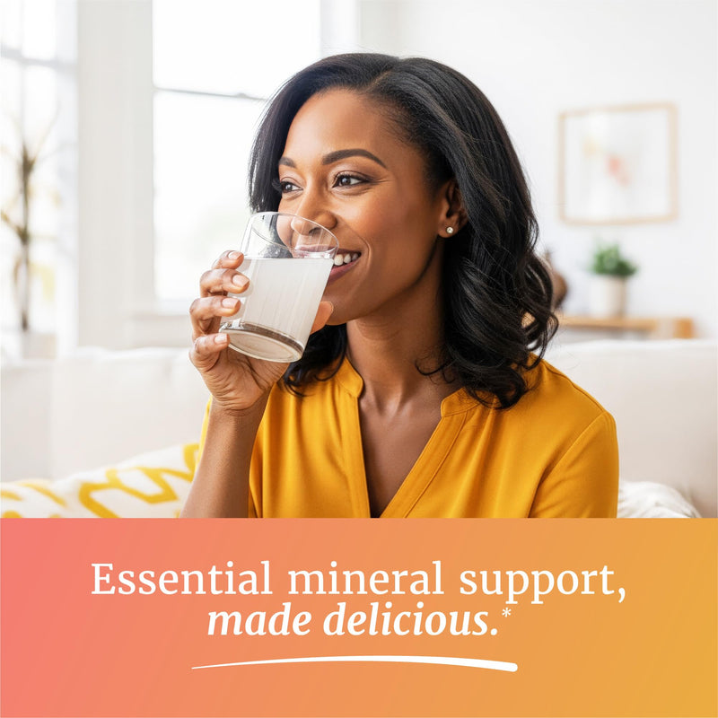 Magnesium Glycinate Powder 400MG | Muscle & Relaxation Support | Peach Mango Flavor Drink | High Absorption Chelated Magnesium Powder | Vegan, Gluten-Free, Non-GMO | 30 Servings | 225g (7.94oz)
