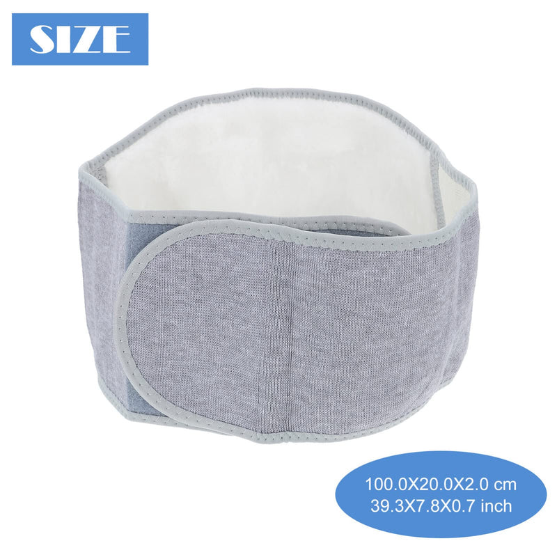 [Australia] - Healifty Kidney Warmer Kidney Protection Back Warmer Heat Belt Elastic Belly Waist Support Size L L (Pack of 1) 