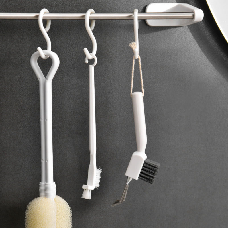 [Australia] - Hair Brush Cleaner 2-in-1 with Steel Wire & Bristles Bristles+Rake Deep Clean 1 