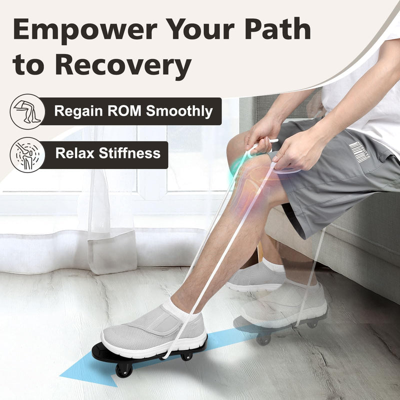 [Australia] - Knee Glider for Knee Replacement Recovery Aids, Ideal Knee Surgery Recovery Equipment for Physical Therapy, MCL, ACL Recovery Gift, Knee Rehabilitation Stretcher 