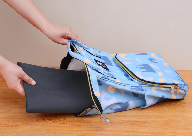 [Australia] - Splat Mat for Under High Chair/Arts/Crafts, WOMUMON Washable Spill Waterproof Anti-Slip Floor Protector Splash Mat, Messy and Table Cloth Grey 51x51 Inch (Pack of 1) 
