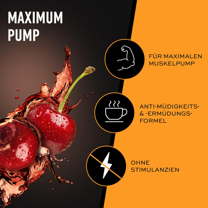 [Australia] - ESN Crank Pump Pro, Cherry Cola, 450 g, pre-workout booster, for maximum muscle pump, performance and regeneration, tested quality - made in Germany 