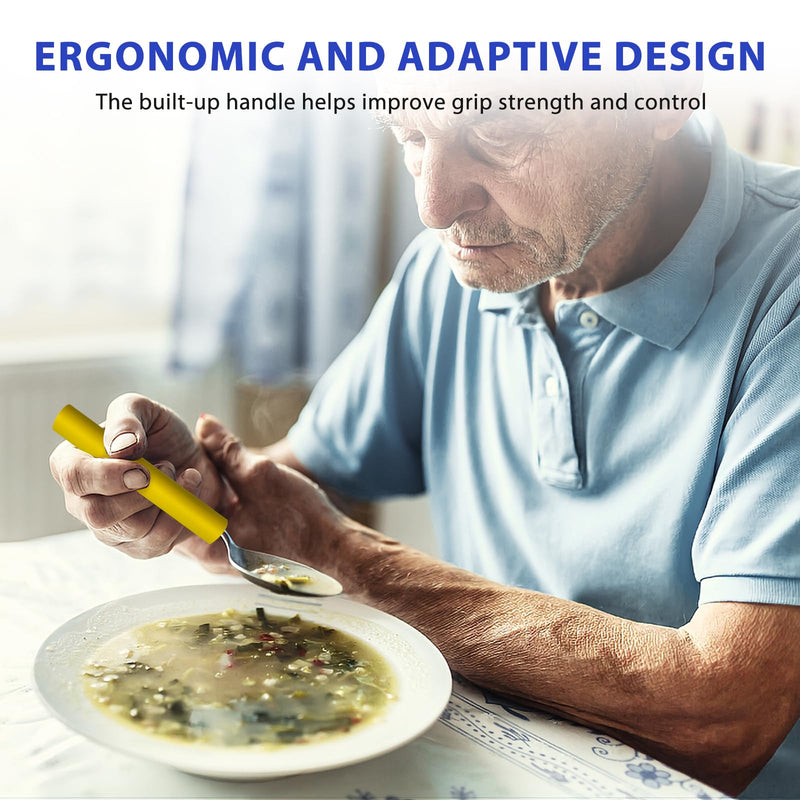 [Australia] - Foam Grip Tubing 6pcs Adaptive Utensils Grip Tubing, Built up Grip Aid for Utensils, Tools and Pens for Elderly, Disabled, Arthritic, Handicapped 