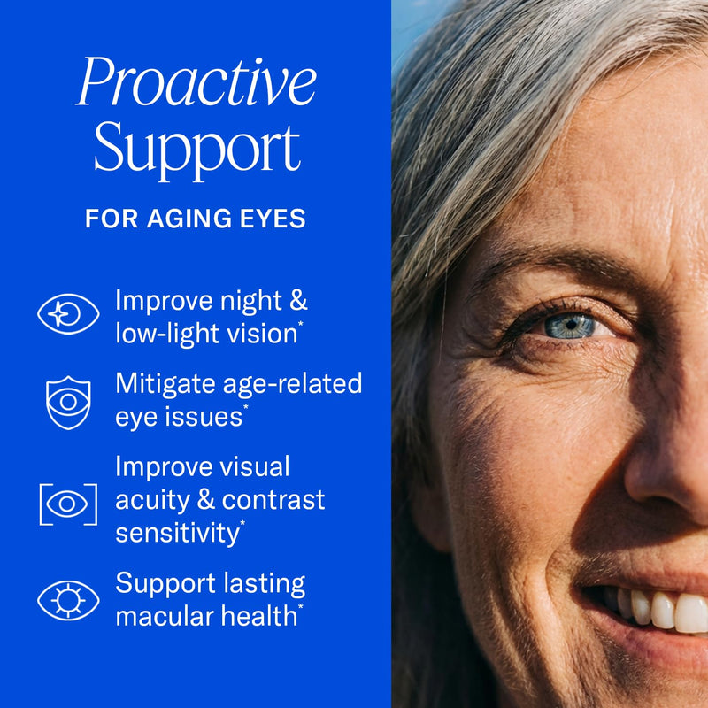 EyePromise Restore Aging Eye Health Supplements, 60 Softgels | Omega 3 Supplement for Aging Eyes with Lutein and Zeaxanthin, Fish Oil, EPA, DHA & Eye Vitamins (Packaging May Vary) 60 Count (Pack of 1)