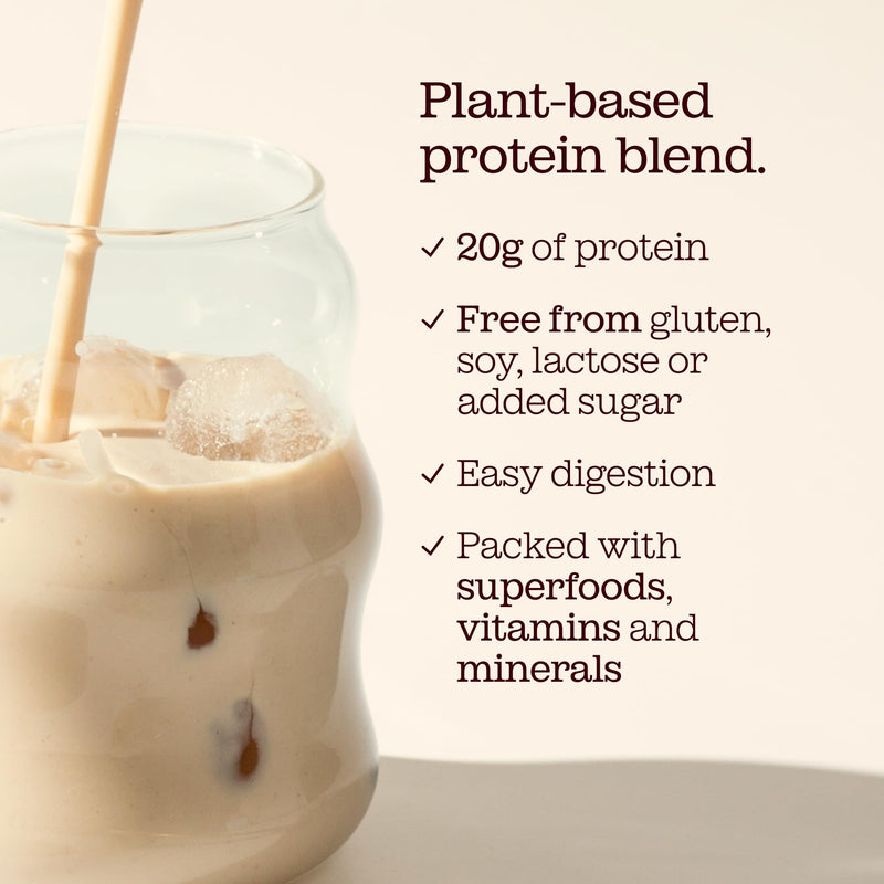 Free Soul Vegan Protein Powder | Formulated for Women | 600g | 20g Protein with Added Nutrients | Gluten & Soy Free Plant-Based Nutrition Shake | Pea & Hemp Isolate Protein | Vanilla Flavour 20 Servings (Pack of 1)
