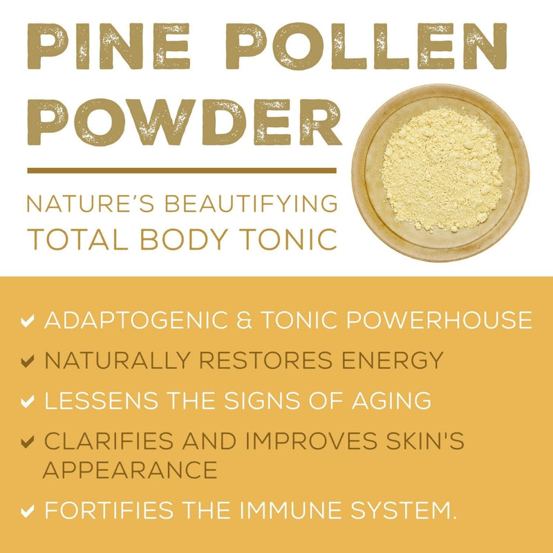 [Australia] - Surthrival: Pine Pollen Powder Capsules (180 Count), Wild Harvested, Energy & Endurance Restoration Capsules 180ct 