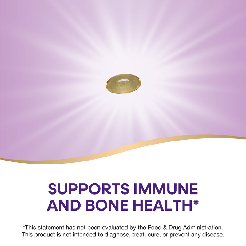 Nature's Way Vitamin D3 Softgels, Supports Immune and Bone Health*, 120 ct | 2,000 IU (50 mcg per Serving), Promotes Calcium Absorption for Healthy Bones & Teeth*, Promotes Proper Immune Function* 73120 Count (Pack of 1) 120 Count (Pack of 1)
