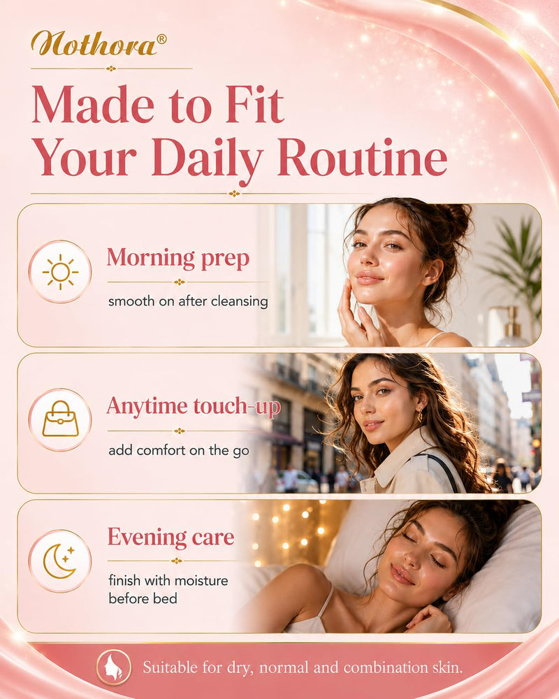 2-Pack Nothora® Collagen Wand, Nothora Pure Collagen Wand Stick, Multi-effect Hydrating Skin Balm, Smooths and Brightens the Look of Skin, Ready for Make-Up, Suitable for Face, Eyes, Lips and Neck