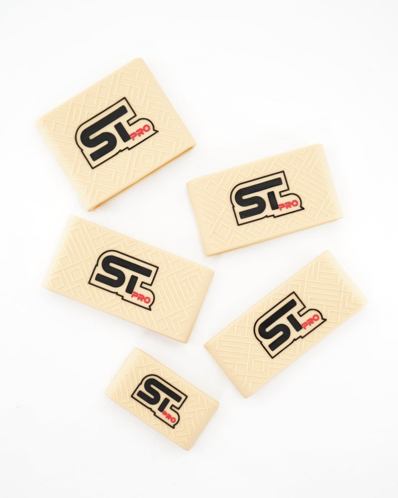 Supreme Trimmer SGR60 Professional Barber Grippers | 5 Piece Non Slip Clipper Grips, Barber Sleeve for Hair Clipper | Sand SGR60 SAND