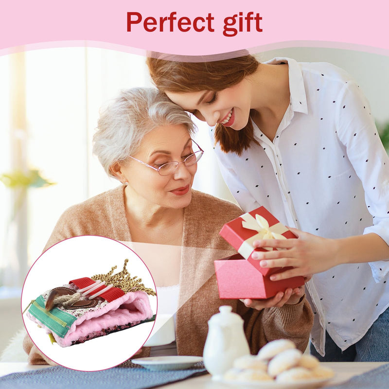 [Australia] - Fidget Wrist Cuff Sensory Toy-Fidget Toys for Dementia Products for Elderly, Anxiety Sleeve, Gifts and Activities for Seniors with Alzheimer's or Dementia, Sensory Fidget Spi 