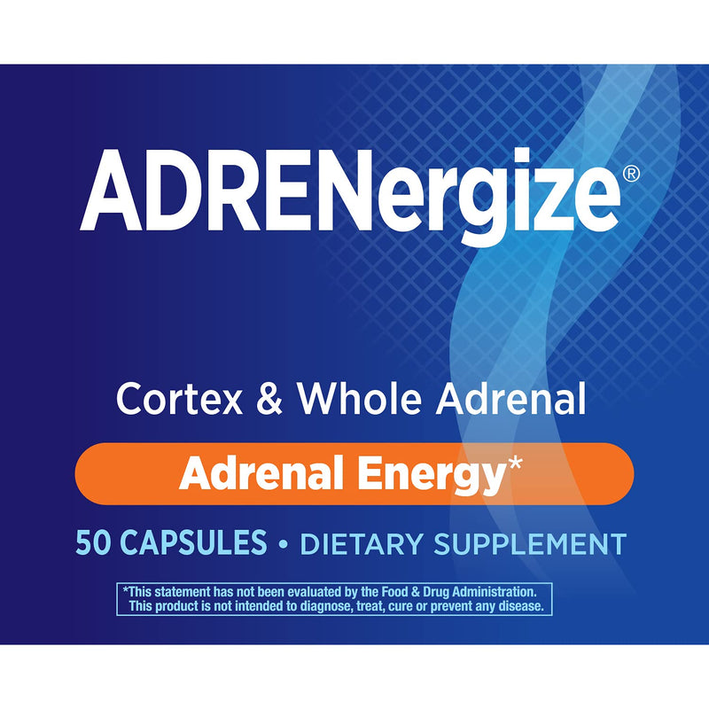 [Australia] - Nature's Way ADRENergize with Adrenal Cortex & Whole Adrenal, Energy Support*, 50 Capsules 