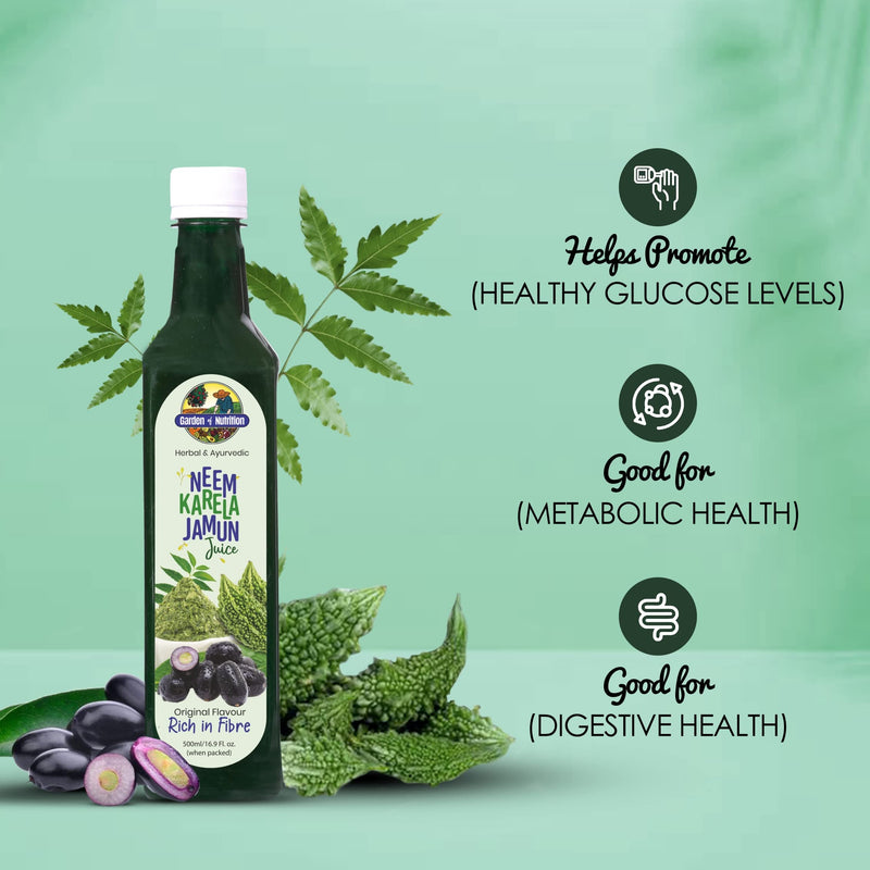 [Australia] - Herbal and Ayurvedic Neem Karela Jamun Juice 500ml 