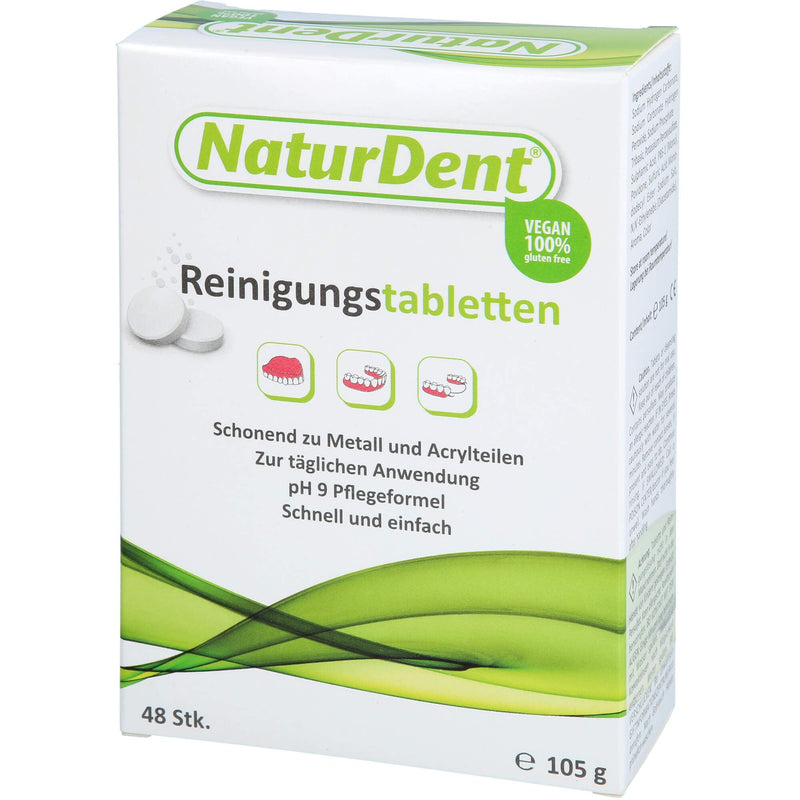 [Australia] - NATURDENT cleaning tablets 48 pcs 