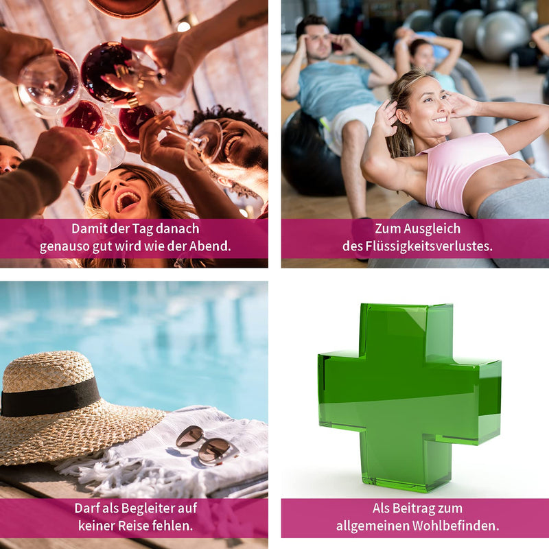 [Australia] - sanotact Electrolyte Plus (20 bags) • Electrolyte powder for fluid balance • Potassium & magnesium for electrolyte balance • 100% vegan • Recovery drink • With orange flavor Orange 6 g (pack of 20) 