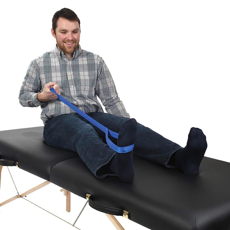 [Australia] - Sammons Preston Soft Flexible Leg Lifter, 34" Long, 2 Pack, Leg Strap with Loops for Hands & Feet, Easy to Use Mobility Aid & Leg Riser for Getting in & Out of Beds, Cars, & Wheelchairs 3 Pack Flexible - 34" 