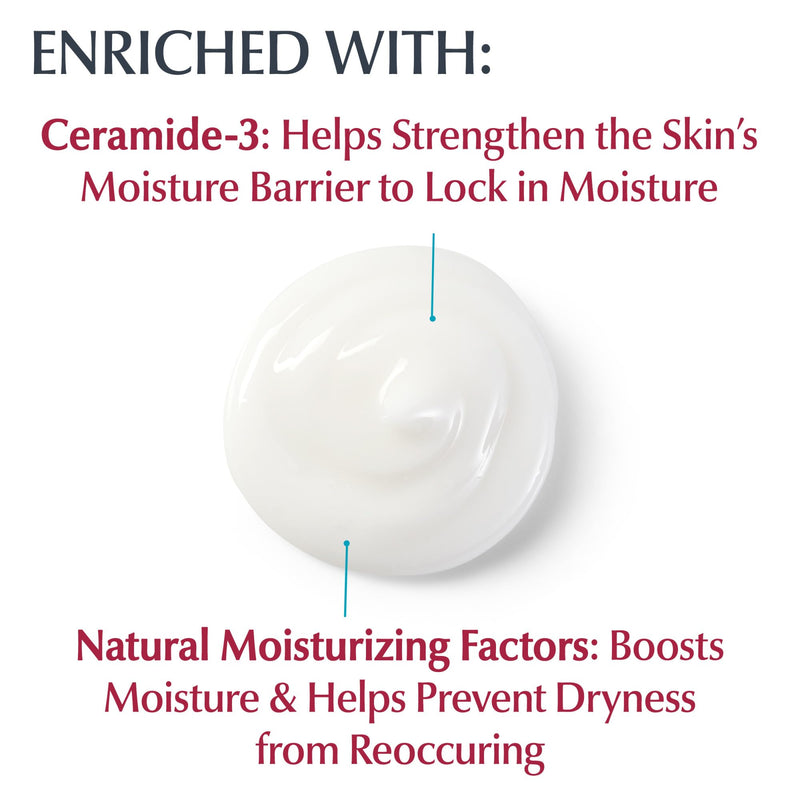 Eucerin Advanced Repair Foot Cream with Urea, Mulitpack, 3 x 3 OZ | Fragrance Free Foot Cream for Dry Feet, with Urea, Ceramide and NMF, Repairs Rough Skin, Smoother Feet and Heels, Travel Size