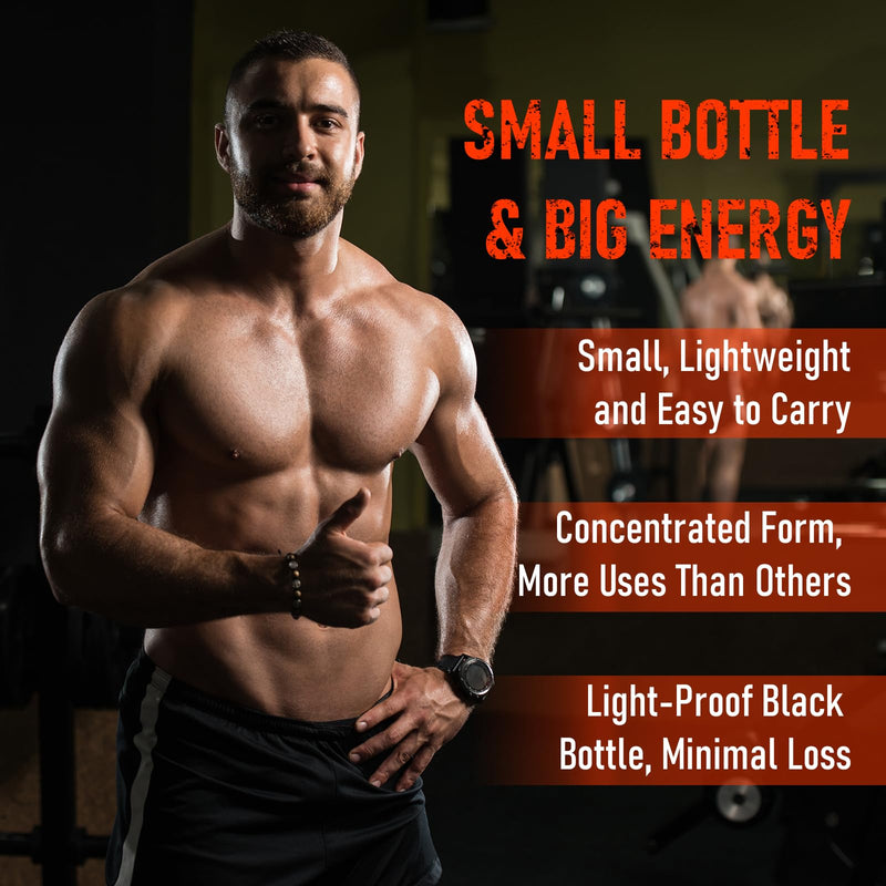 [Australia] - Powerful Salts Boosts Energy, Potent Salts Wake Up for AthletesÔºåActivate Before Smelling,Suitable for Athletes Powerlifting, Hockey, Fitness, Football, Provide Energy-5851 Black 