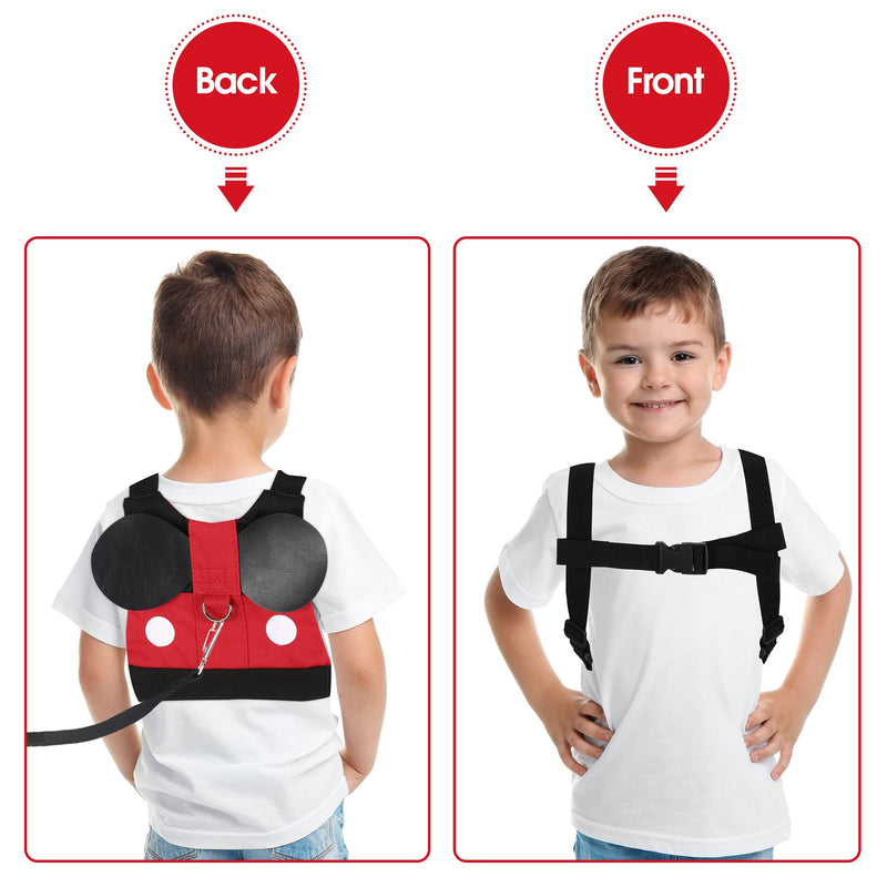 [Australia] - Toddler Leash Baby Harness Child Leash for Toddler Kids, Backpack Baby Kids Leash for Toddlers Age 1 2 3 4 5 Years Old Boys and Girls Mic 