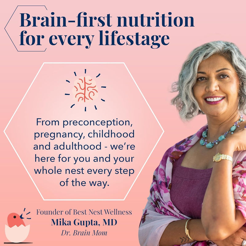 [Australia] - Best Nest Wellness Mama Bird Prenatal Vitamin: Vegan Prenatal Vitamins for Women w/Methylfolate (Folic Acid) w/Organic Herbal Blend, Prenatal Vitamins for Women B12, Choline, Once Daily, 30 Count Once Daily Prenatal 30 Count 