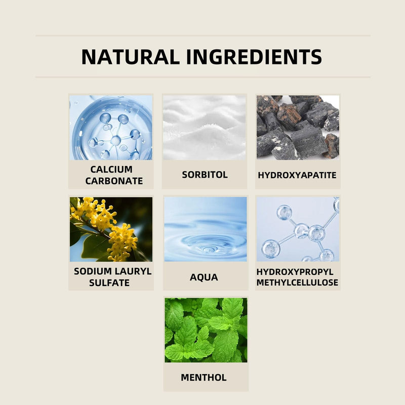 Nature Tooth Refresh Toothpaste,Whitening Toothpaste for Fresh Breath - Gentle Mint Formula, Stain Removal, Oral Care, Teeth Cleaning, Minty Freshness (100g) (2) 2